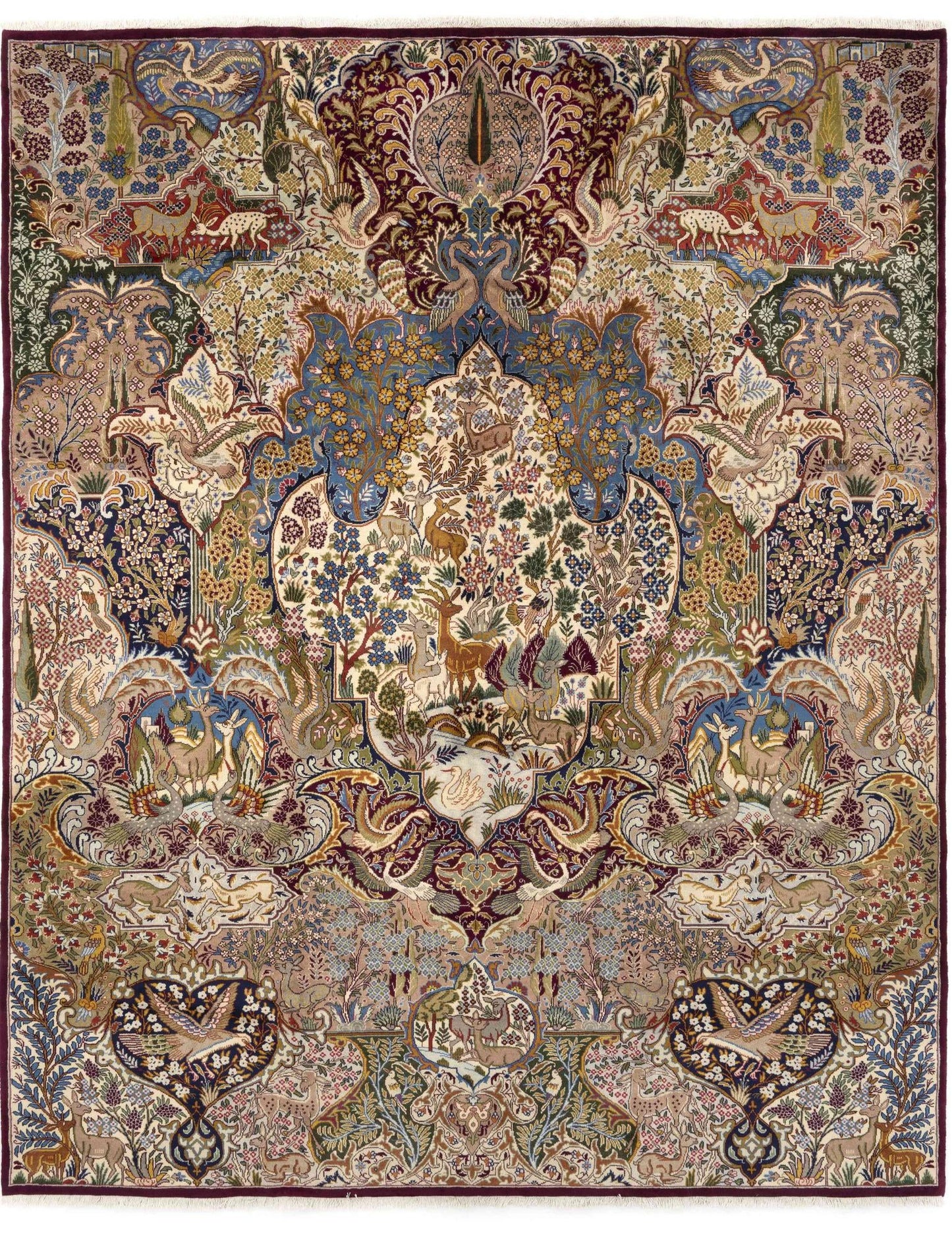 Hand-Knotted Rug