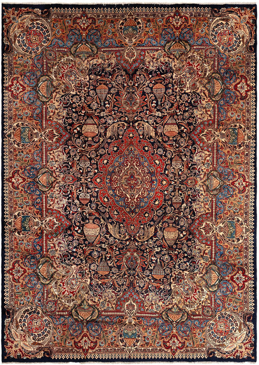 Hand-Knotted Rug