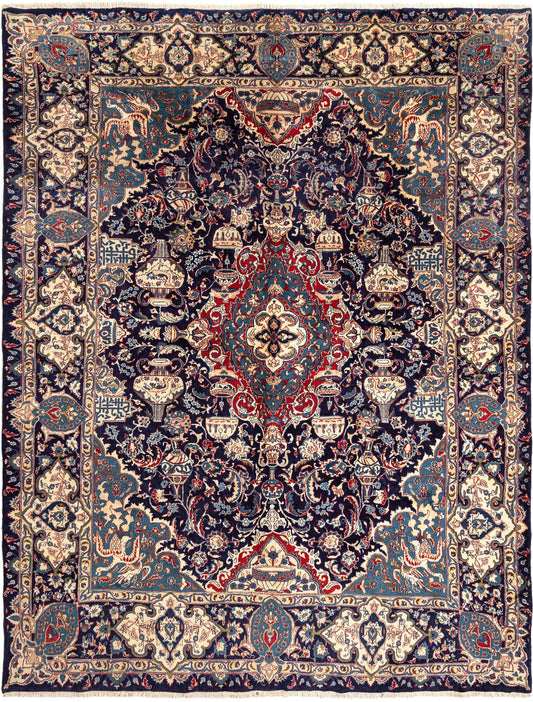 Hand-Knotted Rug