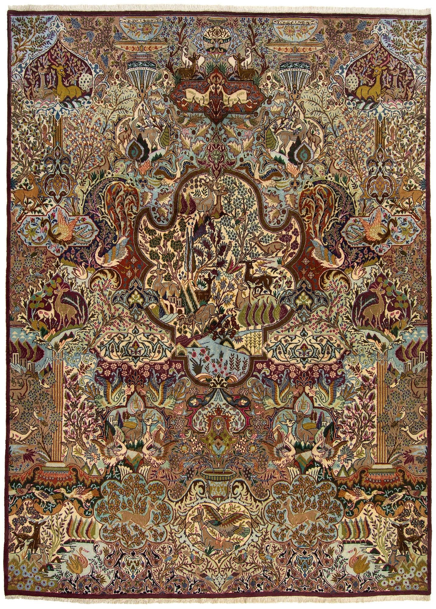 Hand-Knotted Rug