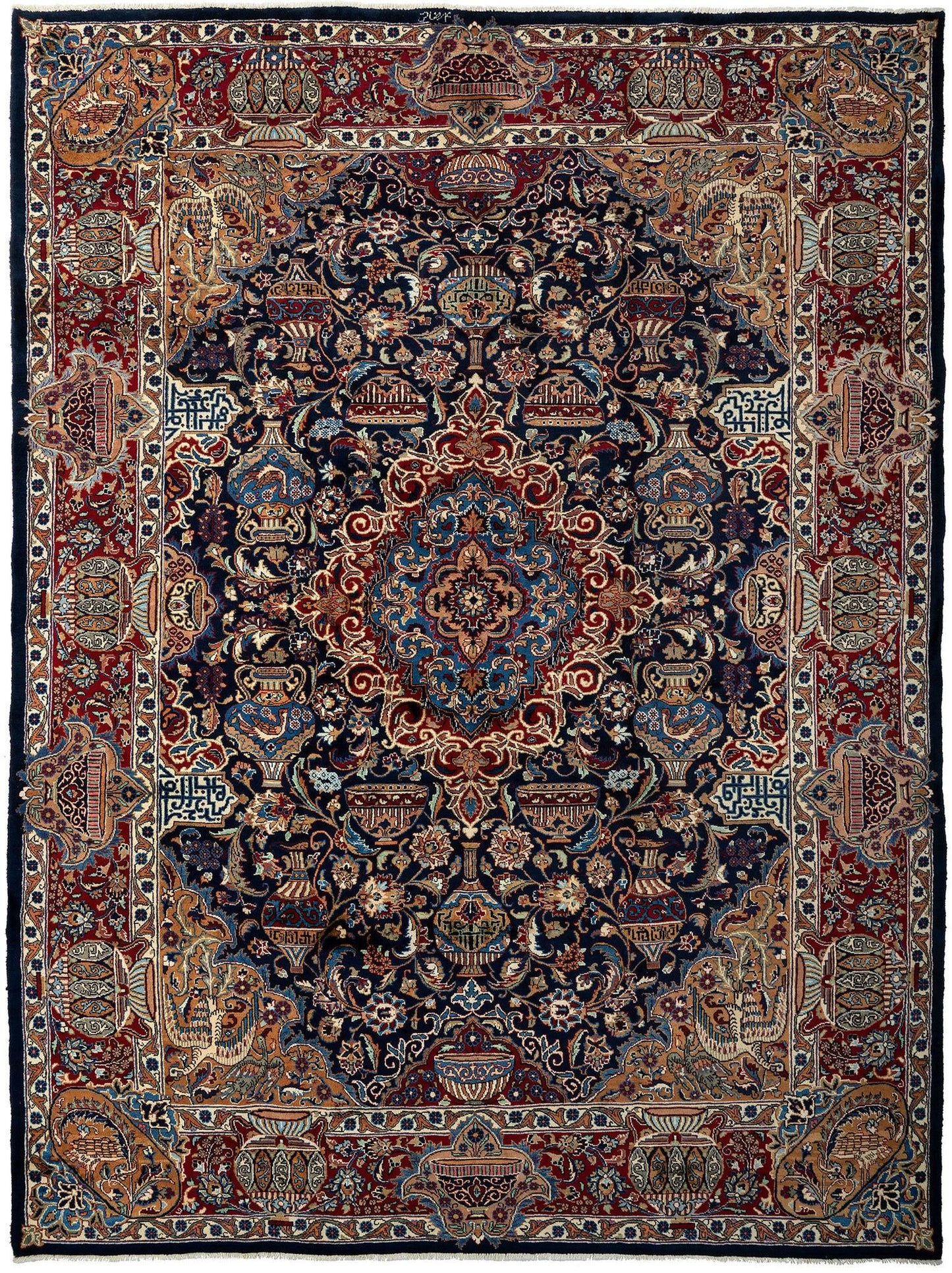 Hand-Knotted Rug