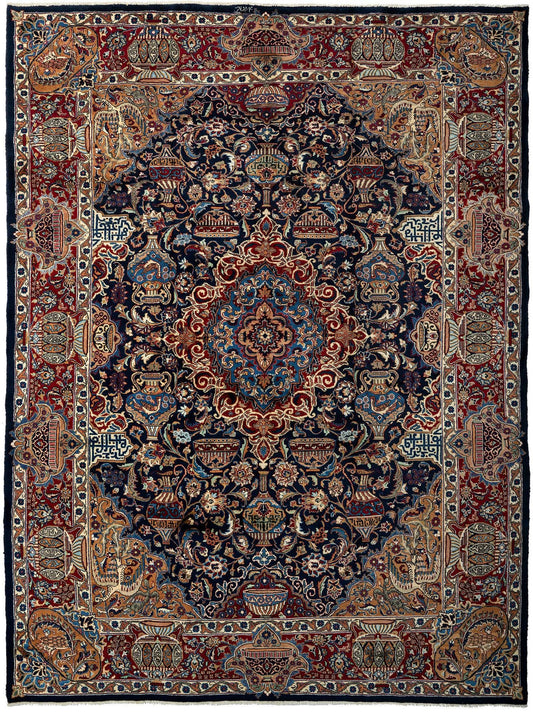 Hand-Knotted Rug