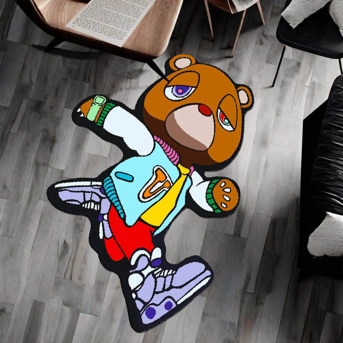 irregular_teddy_bear_hand_tufted_rug
