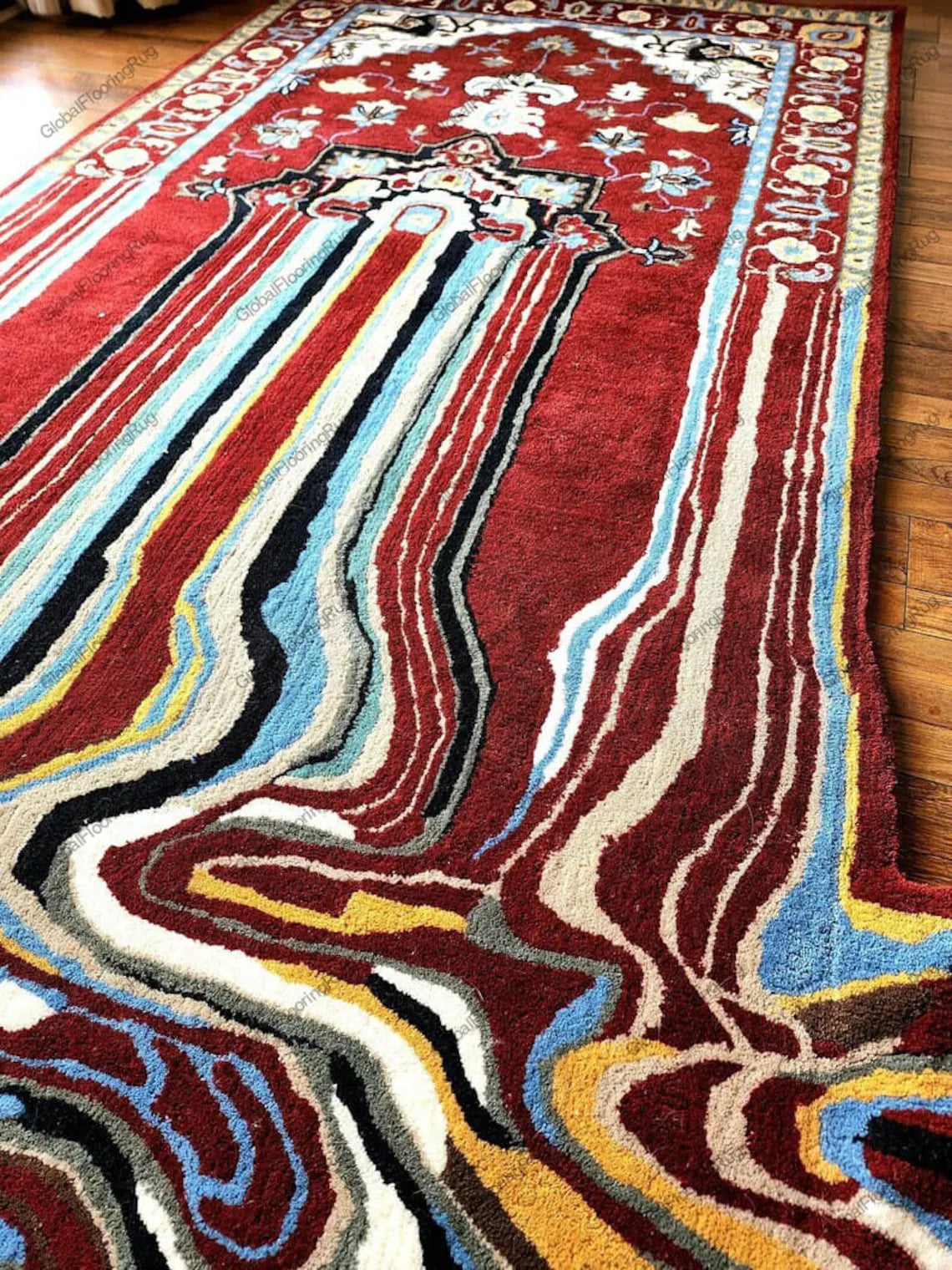 irregular_floral_hand_tufted_rug