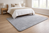 Misty Grey Fur Rugs