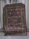 Firman Persian rug close-up video showing acrylic wool pile texture, colour depth and all-over floral pattern detail