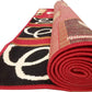 Red Washable Polyester Carpet