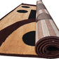 Brown Washable Polyester Carpet