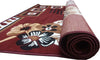 Brown Washable Polyester Carpet