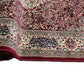 Red Non-Slip Washable Acrylic Carpet