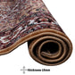 Brown Non-Slip Washable Acrylic Carpet